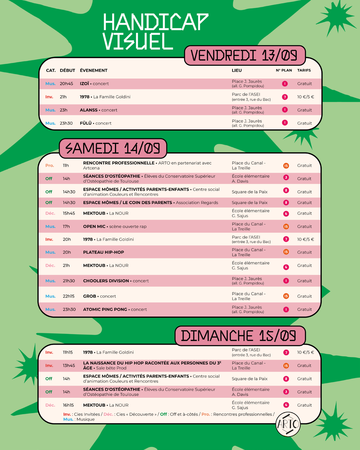 Visuel Parcours handicap visuel