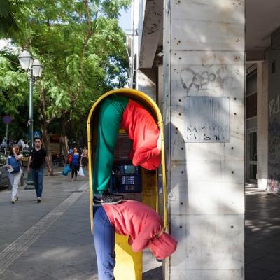 Visuel Willi Dorner &quot;Bodies in urban spaces&quot; / Crédit Lisa Rastl