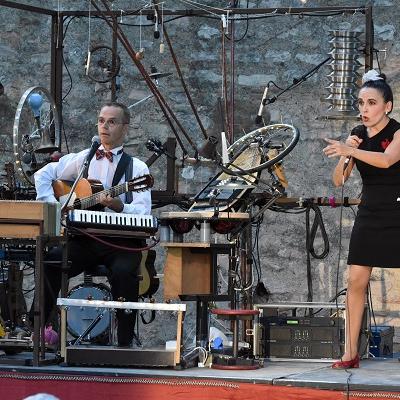 Visuel Duo Bonito &quot;Chansons à risques&quot; / Crédit Pierre Athias