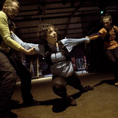 Sylvie Bosc - Visuel Action d&#039;espace, Premier cri