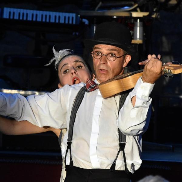 Visuel Duo Bonito &quot;Chansons à risques&quot; / Crédit Pierre Athias
