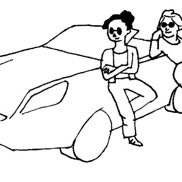 Manica &amp; Junie Dessin de Junie