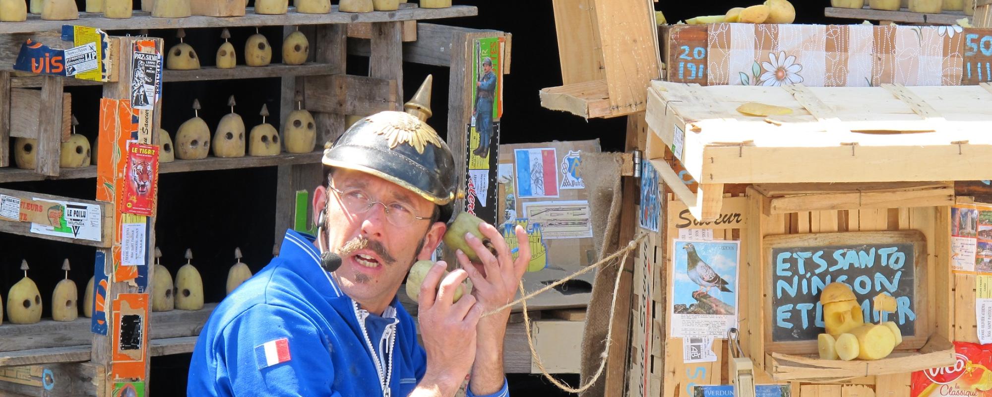 François Mary - Visuel Chicken Street &amp;quot;Poilu, purée de guerre&amp;quot;