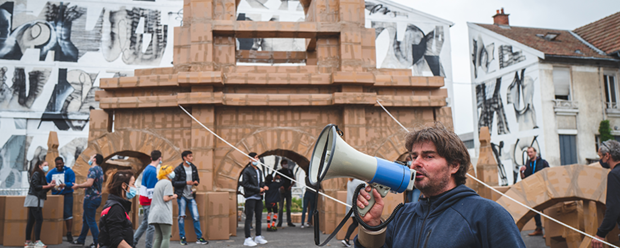 Crédit photo : Vince VDH Photo : Olivier Grossetête, construction monumentale