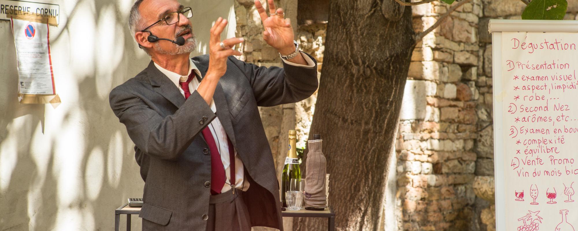 Jean-Pierre Estournet Image du spectacle MONSIEUR PATRICK