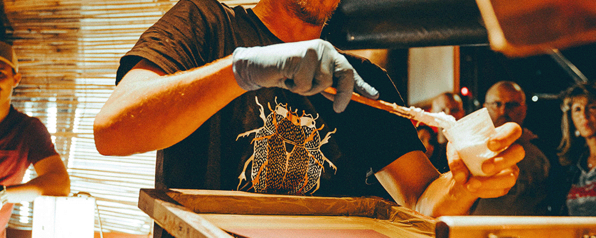 © Mathieu Lacout Ateliers de sérigraphies - Visuel 1