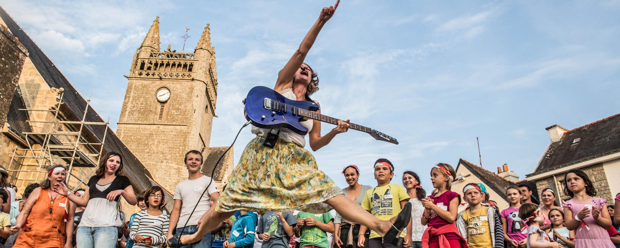 Chorale public © F. Betermin